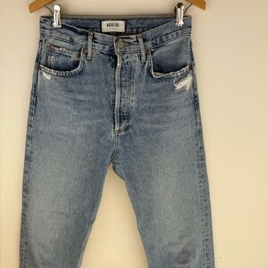 Agolde 90s Pinch Raw Edge Hem